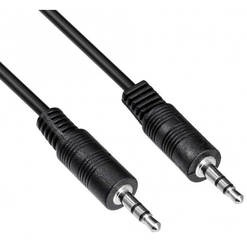Кабель соединительный аудио Buro BAAC002-2 Jack 3.5 (m)/Jack 3.5 (m) 2м. черный Кабель соединительный аудио Buro BAAC002-2 Jack 3.5 (m)/Jack 3.5 (m) 2м. черный
