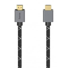 Кабель аудио-видео Hama Ultra High Speed HDMI 8K HDMI (m)/HDMI (m) 2м. позолоч.конт. серый (уп.:1шт) (00200504)