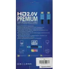 Кабель аудио-видео Premier 11236 HDMI (m)/HDMI (m) 1.5м. позолоч.конт. черный