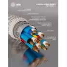 Кабель аудио-видео Cactus CS-HDMI.2.1-3 HDMI (m)/HDMI (m) 3м. позолоч.конт. серебристый