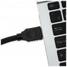 Кабель аудио-видео Cactus CS-HDMI.2-1 HDMI (m)/HDMI (m) 1м. позолоч.конт. черный