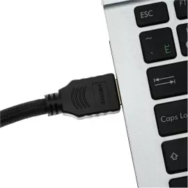 Кабель аудио-видео Cactus CS-HDMI.2-1.5 HDMI (m)/HDMI (m) 1.5м. позолоч.конт. черный