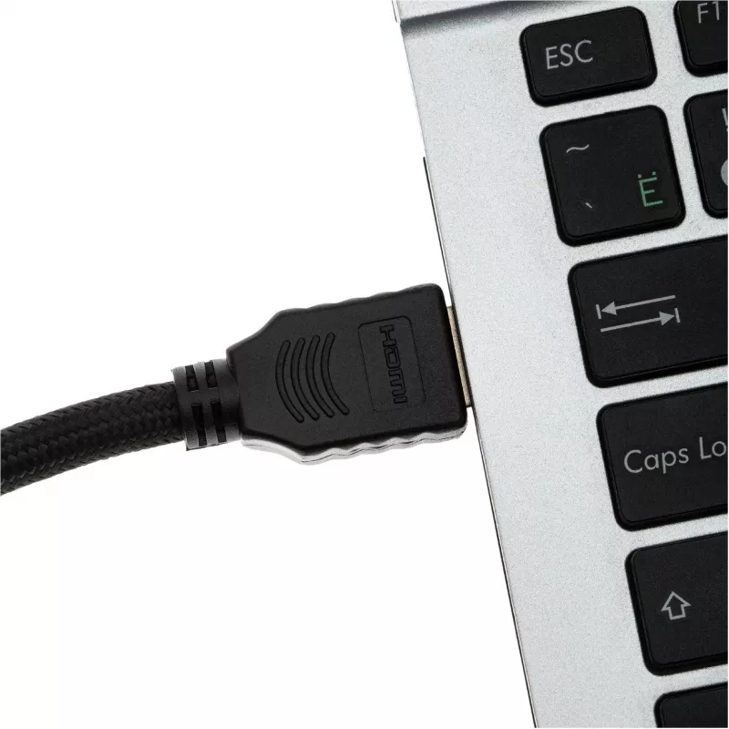 Кабель аудио-видео Cactus CS-HDMI.2-2 HDMI (m)/HDMI (m) 2м. позолоч.конт. черный