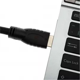 Кабель аудио-видео Cactus CS-HDMI.2-10 HDMI (m)/HDMI (m) 10м. позолоч.конт. черный