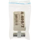 Адаптер антенный Premier 4-400/2 Coax (m)/Coax (m) серебристый (уп.:2шт)