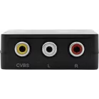 Адаптер аудио-видео Premier 5-984B HDMI (f)/3хRCA (f) черный