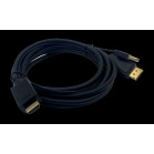 Кабель аудио-видео Buro HDMI (m)/DisplayPort (m) 3м. позолоч.конт. черный (HDMI-DP-3M)