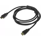 Кабель аудио-видео Premier 5-813 HDMI (m)/HDMI (m) 2м. феррит.кольца позолоч.конт. черный (5-813 2.0)