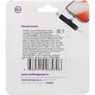 Переходник аудио Red Line lightning/Jack 3.5 (f) черный (УТ000016491)