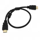 Кабель аудио-видео Premier 5-813 HDMI (m)/HDMI (m) 0.75м. феррит.кольца позолоч.конт. черный (5-813 0.75)