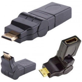 Переходник аудио-видео Premier 5-896-360 mini-HDMI (m)/HDMI (f) черный