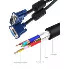 Кабель-удлинитель видео Premier 5-960EXT VGA (m)/VGA (f) 3м. феррит.кольца черный (5-960EXT 3.0)