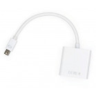 Переходник видео Premier 6-912 miniDisplayport (m)/VGA (f) 0.15м. белый