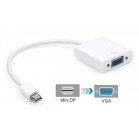 Переходник видео Premier 6-912 miniDisplayport (m)/VGA (f) 0.15м. белый