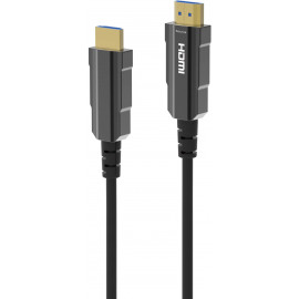 Кабель аудио-видео Digma HDMI 2.1 AOC HDMI (m)/HDMI (m) 70м. позолоч.конт. черный (HDMI-AOC2.1-70)