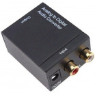 Переходник аудио Premier 5-986 2хRCA (f)/TOS (f) черный