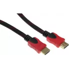 Кабель соединительный аудио-видео Premier 5-813R HDMI (m)/HDMI (m) 3м. феррит.кольца черный/красный (5-813R 3.0)
