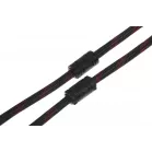 Кабель соединительный аудио-видео Premier 5-813R HDMI (m)/HDMI (m) 3м. феррит.кольца черный/красный (5-813R 3.0)