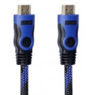 Кабель соединительный аудио-видео Premier 5-813BL HDMI (m)/HDMI (m) 1.5м. феррит.кольца черный/синий (5-813BL 1.5)