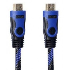 Кабель соединительный аудио-видео Premier 5-813BL HDMI (m)/HDMI (m) 1.5м. феррит.кольца черный/синий (5-813BL 1.5)