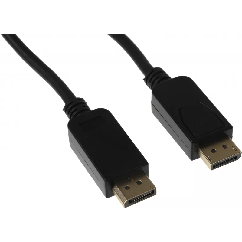 Кабель аудио-видео ver1.2 DisplayPort (m)/DisplayPort (m) 2м. черный