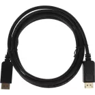 Кабель аудио-видео ver1.2 DisplayPort (m)/DisplayPort (m) 2м. черный