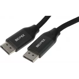Кабель аудио-видео ver1.4 DisplayPort (m)/DisplayPort (m) 5м. позолоч.конт. черный