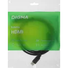 Кабель аудио-видео Digma HDMI (m)/HDMI (m) 1.5м. феррит.кольца позолоч.конт. черный (D-HDMI-V2.1-1.5M)