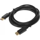 Кабель аудио-видео KingPrice KP-DP-v1.2-3m DisplayPort (m)/DisplayPort (m) 3м. черный