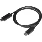 Кабель-переходник аудио-видео KingPrice KP-DP1.2-HD2.0-1.5m DisplayPort (m)/HDMI (m) 1.5м. позолоч.конт. черный