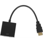 Переходник KingPrice KP-HDMI(m)-VGA(f) HDMI (m)/VGA (f) 0.1м. черный