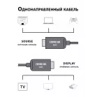 Кабель аудио-видео Cactus CS-HDMI-AOC-2.1-20 HDMI (m)/HDMI (m) 20м. позолоч.конт. черный