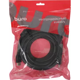 Кабель аудио-видео Buro BU-HDMI-v1.4-10M-FF HDMI (m)/HDMI (m) 10м. феррит.кольца позолоч.конт. черный