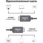 Кабель аудио-видео Cactus CS-HDMI-AOC-2-70 HDMI (m)/HDMI (m) 70м. позолоч.конт. черный
