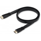 Кабель аудио-видео Buro HDMI 1.4 Flat HDMI (m)/HDMI (m) 2м. черный (BHP HDMI 2)