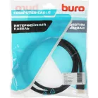 Кабель аудио-видео Buro HDMI 2.0 HDMI (m)/HDMI (m) 1.5м. позолоч.конт. черный (BHP HDMI 2.0)