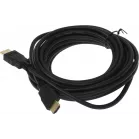 Кабель аудио-видео Buro HDMI 1.4 HDMI (m)/HDMI (m) 5м. позолоч.конт. черный (BHP RET HDMI50)