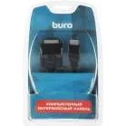 Кабель аудио-видео Buro HDMI (m)/DVI-D (Dual Link) (m) 1.8м. позолоч.конт. черный (BHP RET HDMI_DVI18)