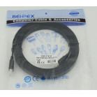 Кабель аудио-видео FLAT HDMI (m)/HDMI (m) 3м. черный