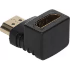 Адаптер аудио-видео 90 Deg HDMI (m)/HDMI (f) 1зв