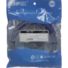 Кабель аудио-видео HDMI (m)/HDMI (m) 1.8м. феррит.кольца позолоч.конт. синий/белый