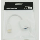 Переходник BE-HDMI-M TO VGA-F HDMI (m)/VGA (f) 0.1м. белый