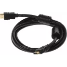 Кабель аудио-видео Buro HDMI 1.4 HDMI (m)/HDMI (m) 1.8м. феррит.кольца черный (HDMI-19M/19M-1.8M-MG)