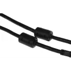 Кабель аудио-видео Buro HDMI 1.4 HDMI (m)/HDMI (m) 1.8м. феррит.кольца черный (HDMI-19M/19M-1.8M-MG)