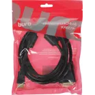 Кабель-переходник аудио-видео Buro HDMI (m)/DVI-D (m) 1.8м. феррит.кольца позолоч.конт. (HDMI-19M-DVI-D-1.8M)