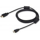 Кабель аудио-видео Buro HDMI 1.4 HDMI (m)/Mini HDMI (m) 1.8м. феррит.кольца позолоч.конт. черный (MINIHDMI-1.8M)