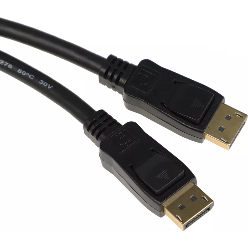 Кабель аудио-видео Ningbo V1.2 DisplayPort (m)/DisplayPort (m) 3м. черный