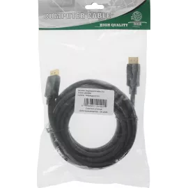 Кабель аудио-видео Ningbo V1.2 DisplayPort (m)/DisplayPort (m) 5м. черный