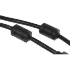 Кабель аудио-видео Ningbo HDMI-5M-MG HDMI (m)/HDMI (m) 5м. феррит.кольца позолоч.конт. черный