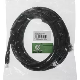 Кабель аудио-видео Ningbo HDMI-5M-MG HDMI (m)/HDMI (m) 5м. феррит.кольца позолоч.конт. черный